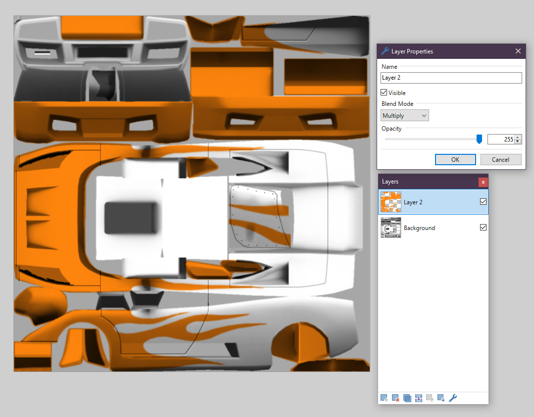 This is the livery layer with Multiply